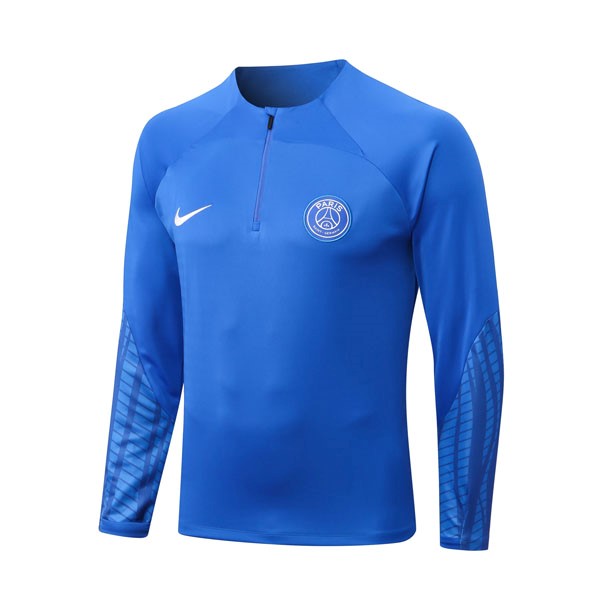 Trainings-Sweatshirt PSG Top 2023 Blau